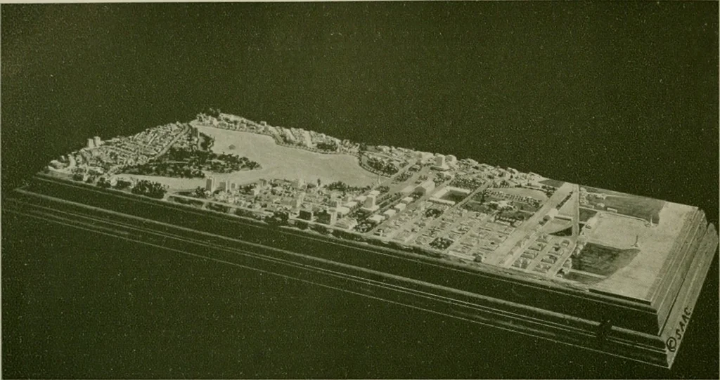 An illustration from Architect and engineer, 1905, leaf 653