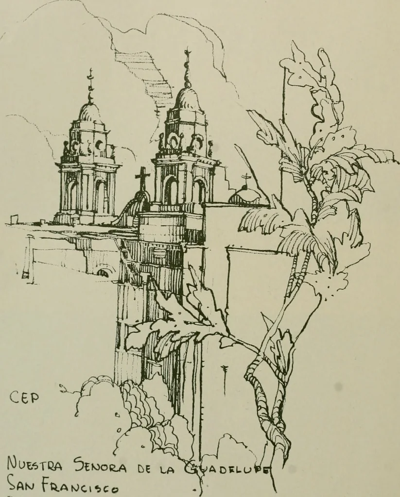 An illustration from Architect and engineer, 1905, leaf 655