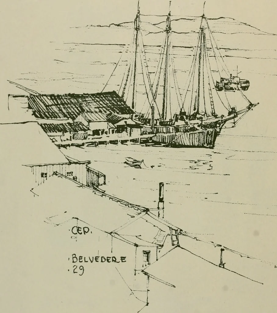 An illustration from Architect and engineer, 1905, leaf 659