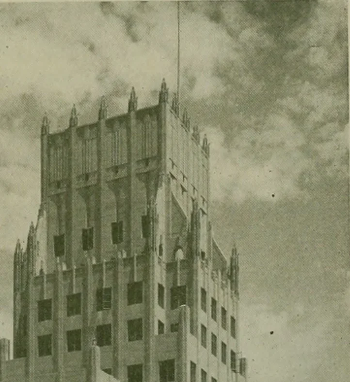 An illustration from Architect and engineer, 1905, leaf 672