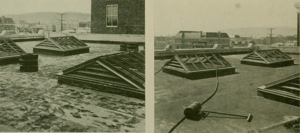 An illustration from Architect and engineer, 1905, leaf 673