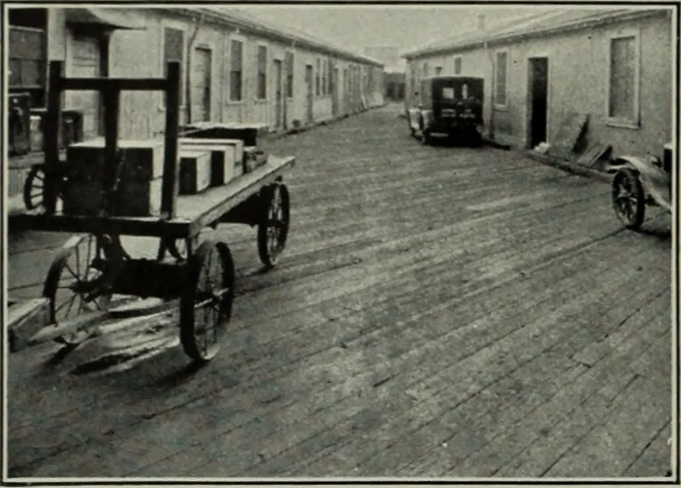 An illustration from Architect and engineer, 1905, leaf 105