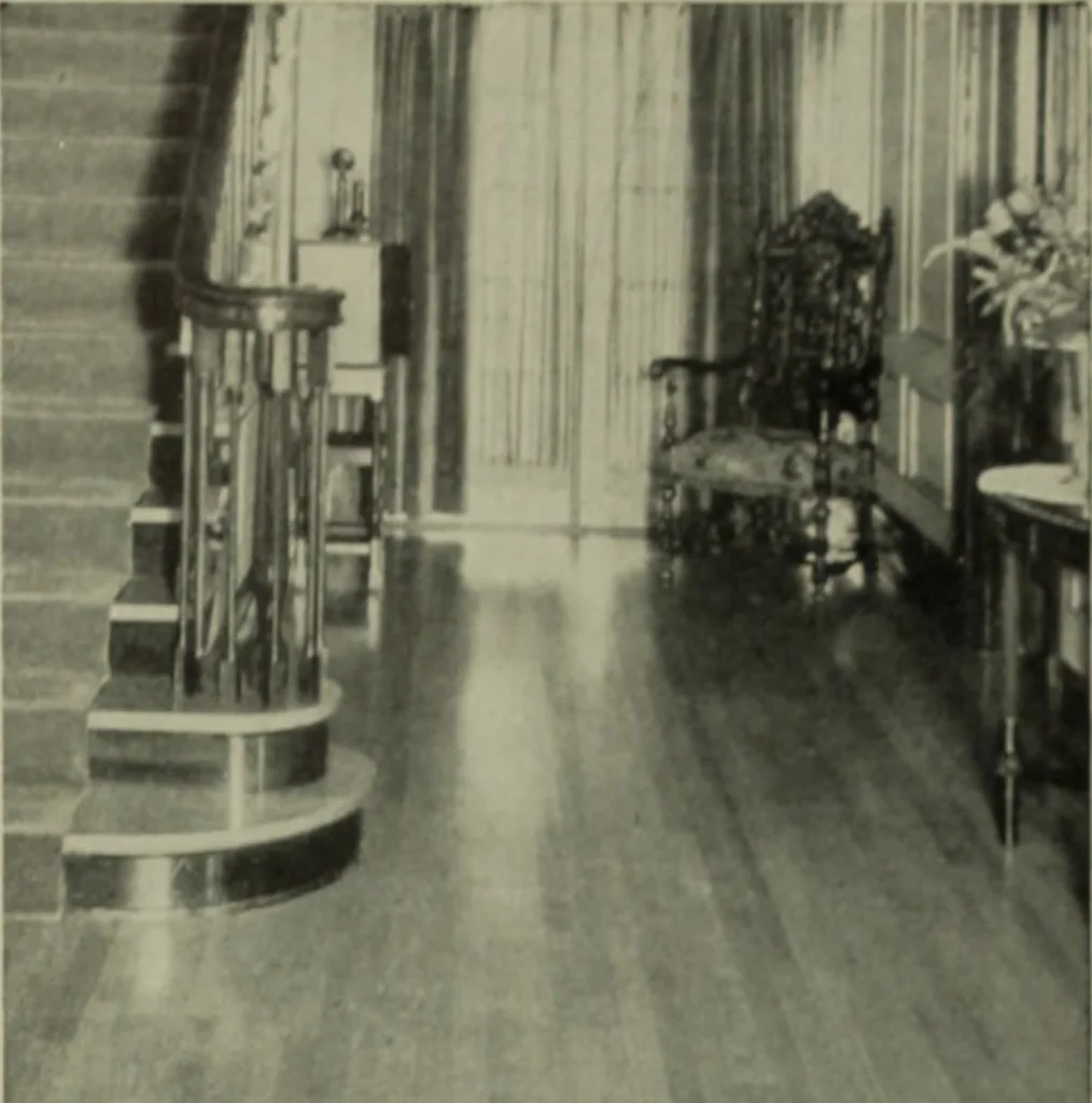 An illustration from Architect and engineer, 1905, leaf 106