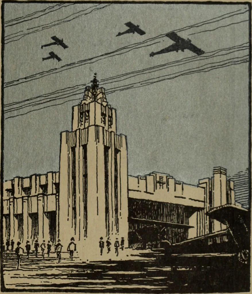 An illustration from Architect and engineer, 1905, leaf 116