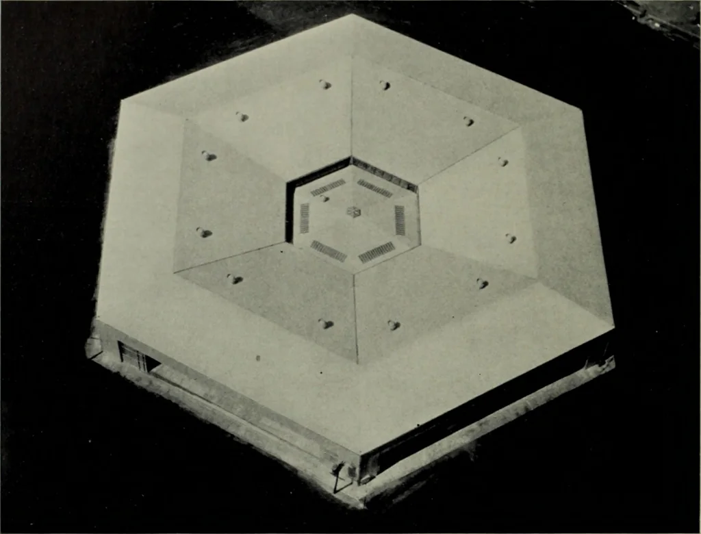 An illustration from Architect and engineer, 1905, leaf 123