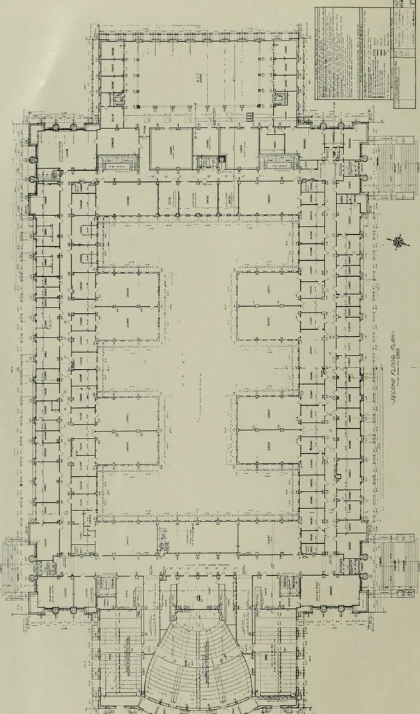 An illustration from Architect and engineer, 1905, leaf 13