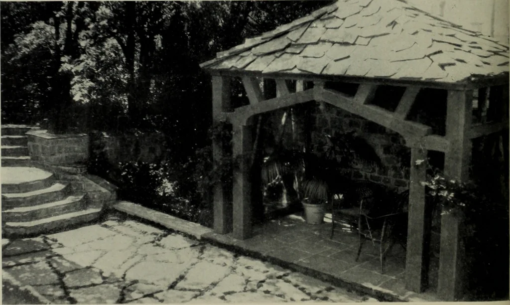 An illustration from Architect and engineer, 1905, leaf 181
