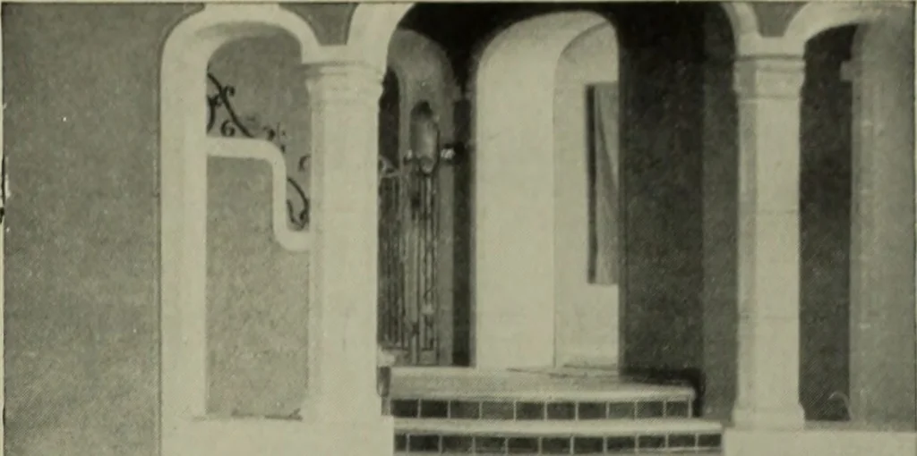 An illustration from Architect and engineer, 1905, leaf 216