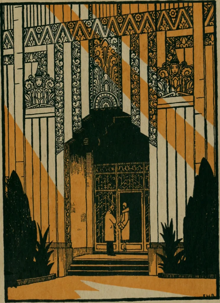 An illustration from Architect and engineer, 1905, leaf 226