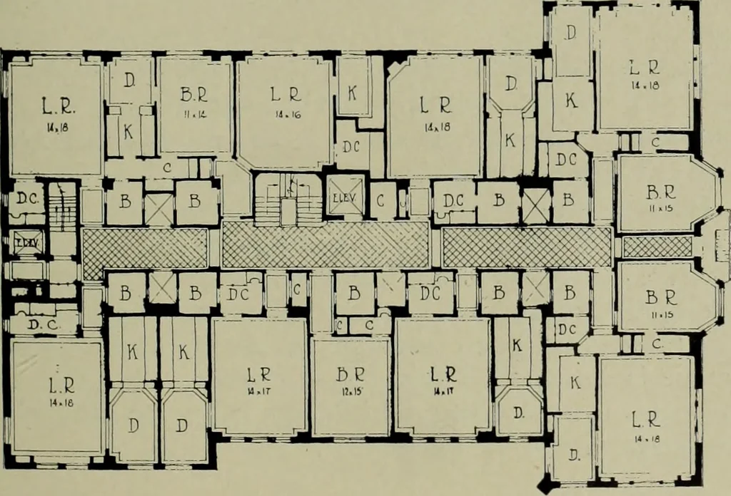 An illustration from Architect and engineer, 1905, leaf 238