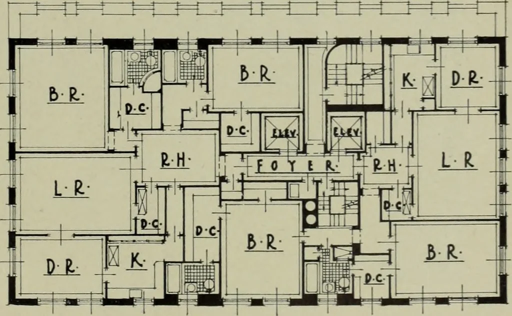 An illustration from Architect and engineer, 1905, leaf 244