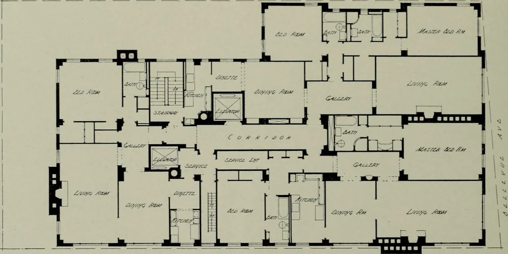 An illustration from Architect and engineer, 1905, leaf 265