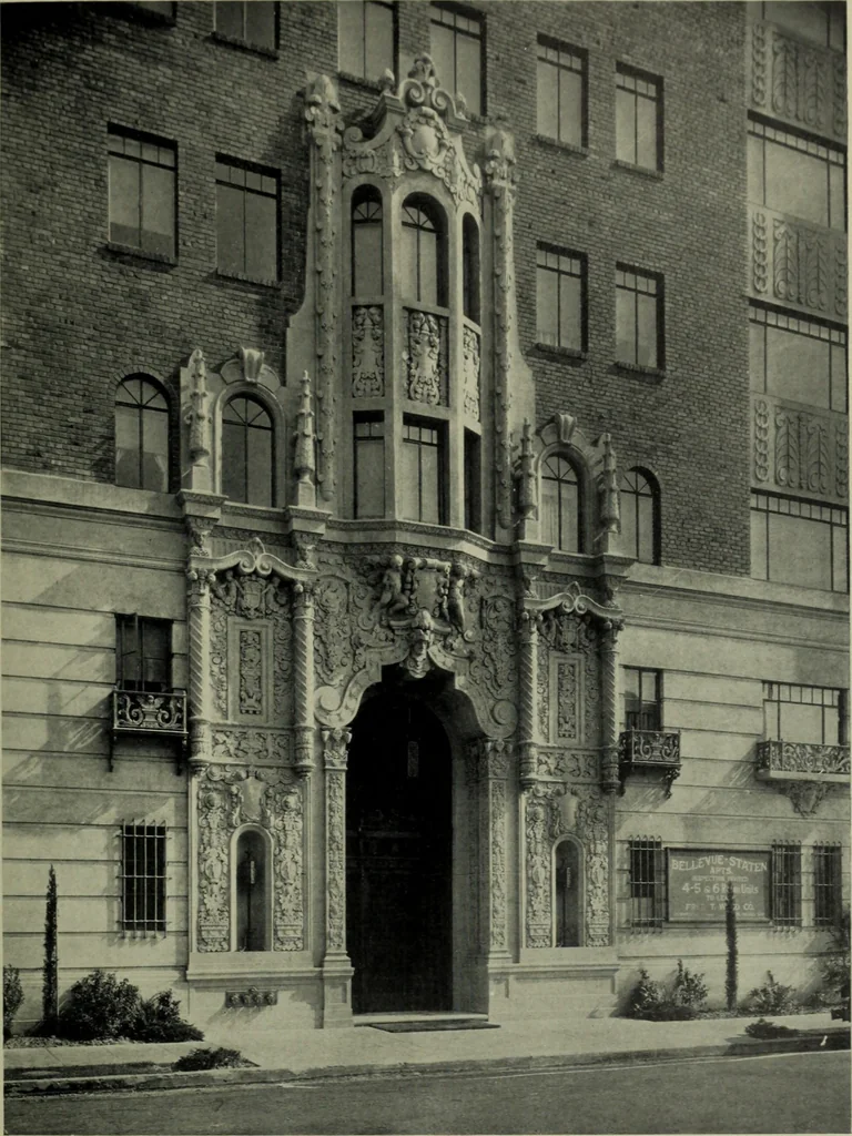 An illustration from Architect and engineer, 1905, leaf 268