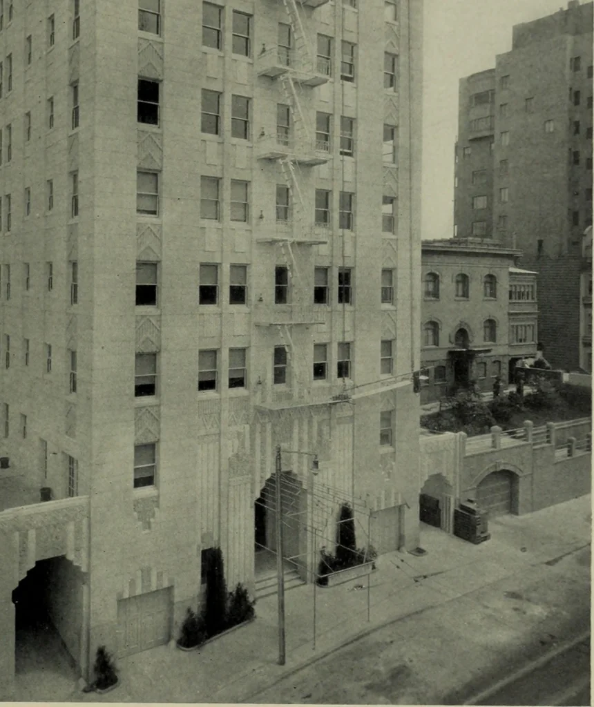 An illustration from Architect and engineer, 1905, leaf 270