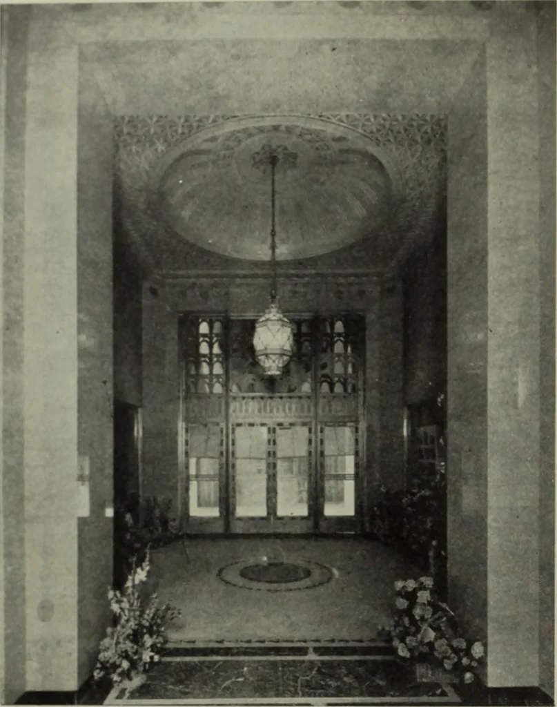 An illustration from Architect and engineer, 1905, leaf 327