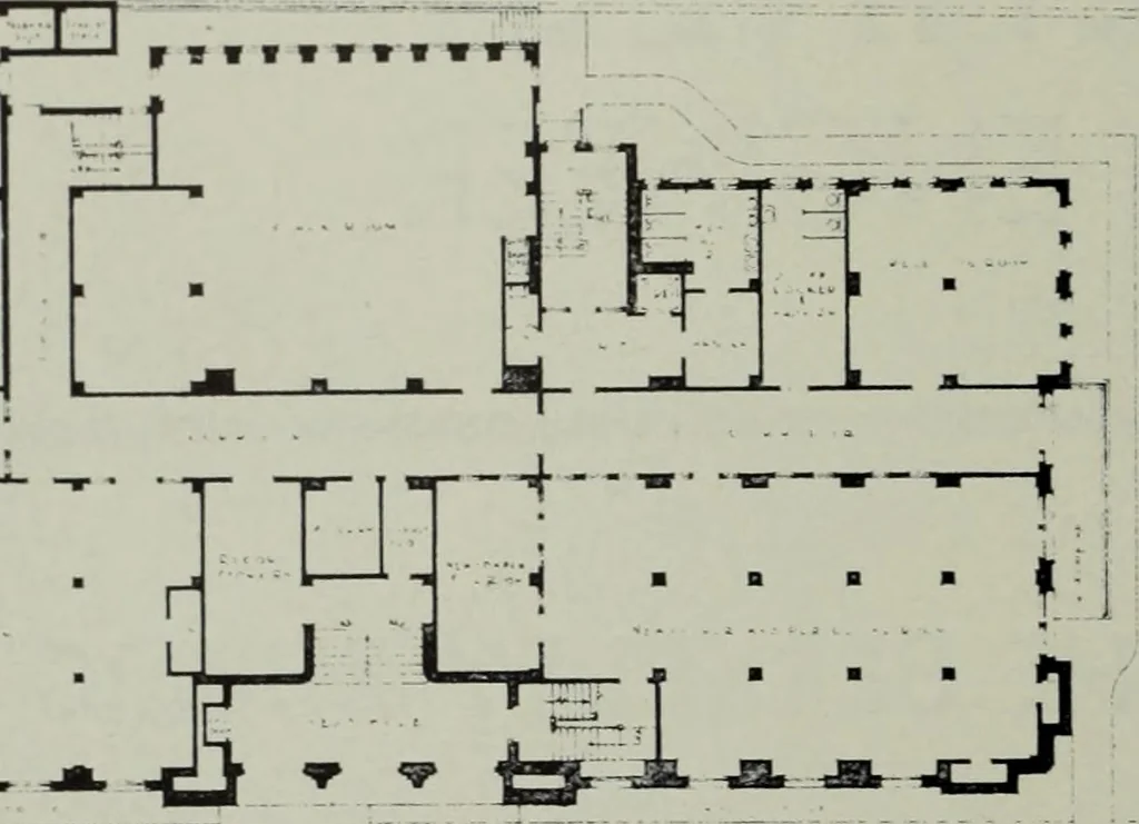 An illustration from Architect and engineer, 1905, leaf 335