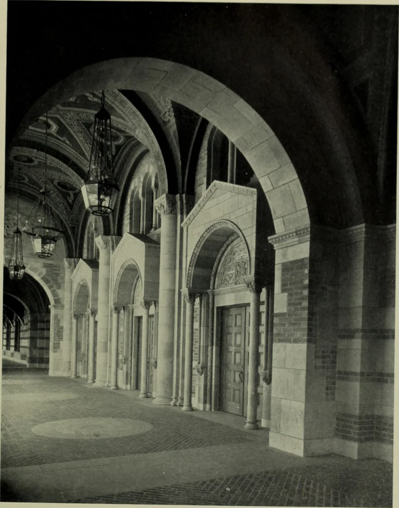 An illustration from Architect and engineer, 1905, leaf 38