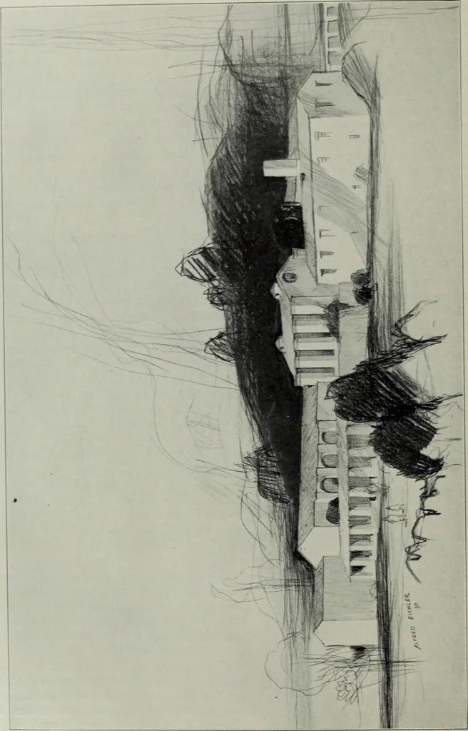 An illustration from Architect and engineer, 1905, leaf 387