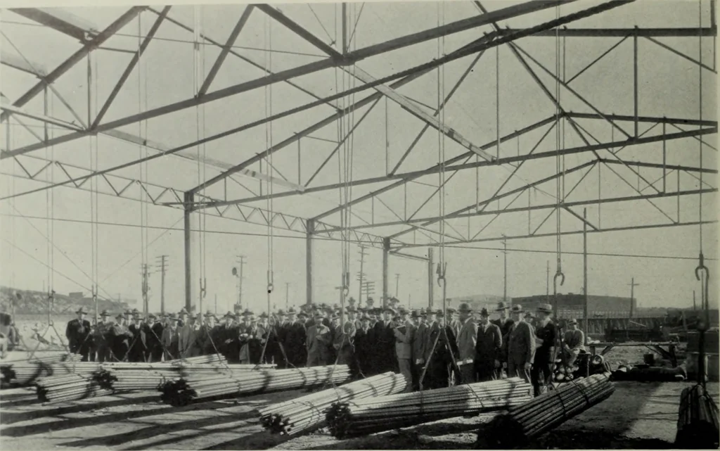 An illustration from Architect and engineer, 1905, leaf 389
