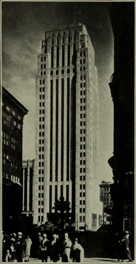 An illustration from Architect and engineer, 1905, leaf 414