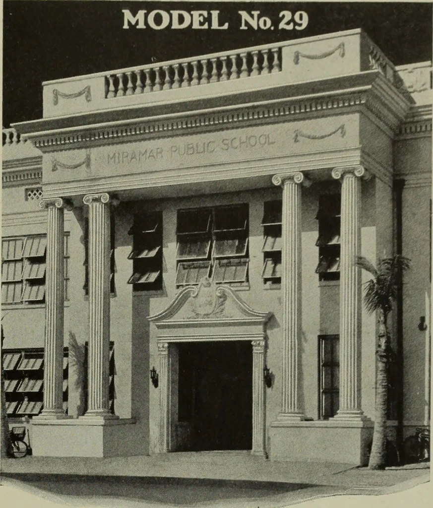 An illustration from Architect and engineer, 1905, leaf 424
