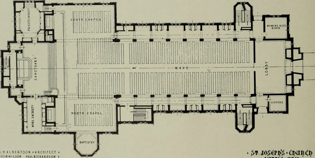 An illustration from Architect and engineer, 1905, leaf 435