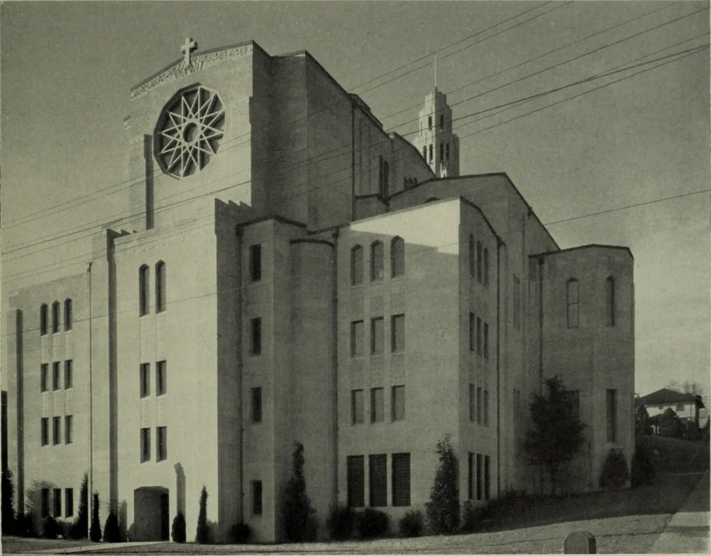 An illustration from Architect and engineer, 1905, leaf 436