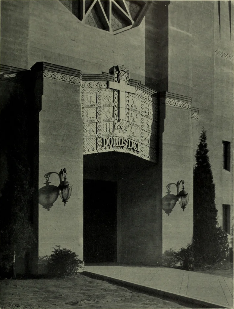 An illustration from Architect and engineer, 1905, leaf 440
