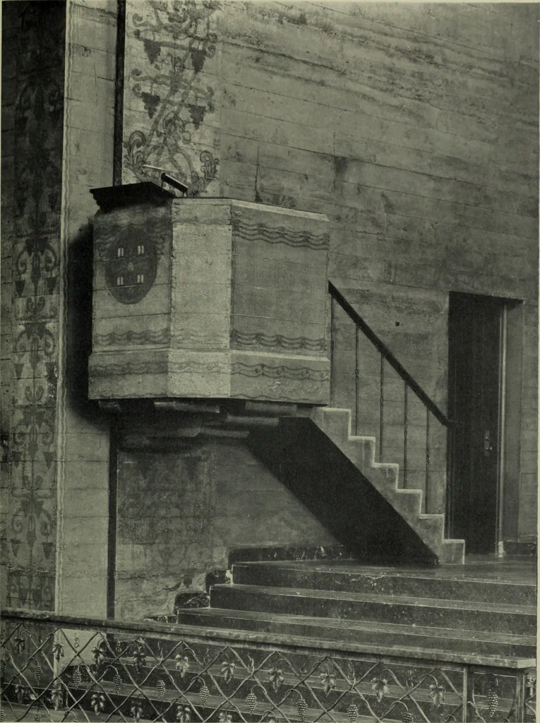 An illustration from Architect and engineer, 1905, leaf 446