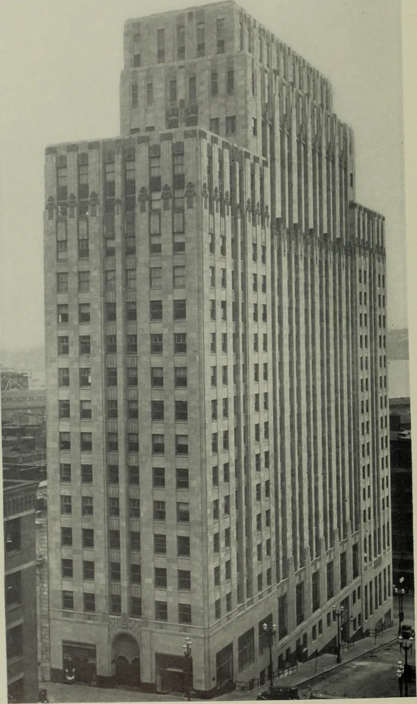 An illustration from Architect and engineer, 1905, leaf 453