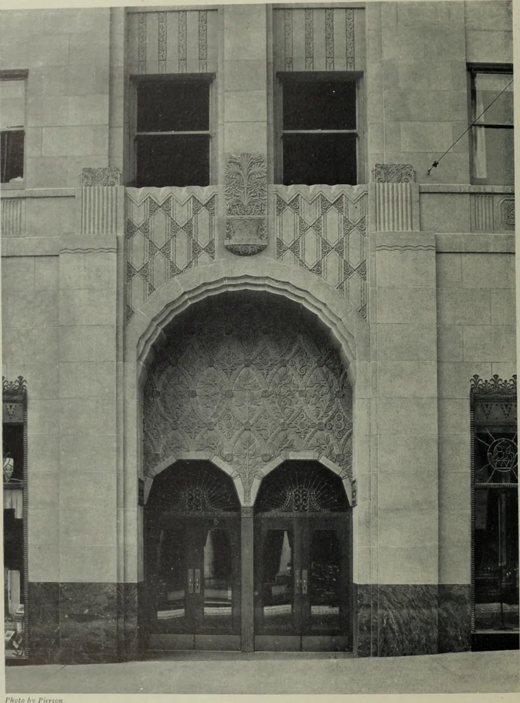 An illustration from Architect and engineer, 1905, leaf 457