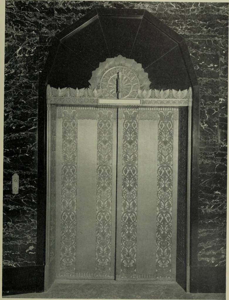 An illustration from Architect and engineer, 1905, leaf 458