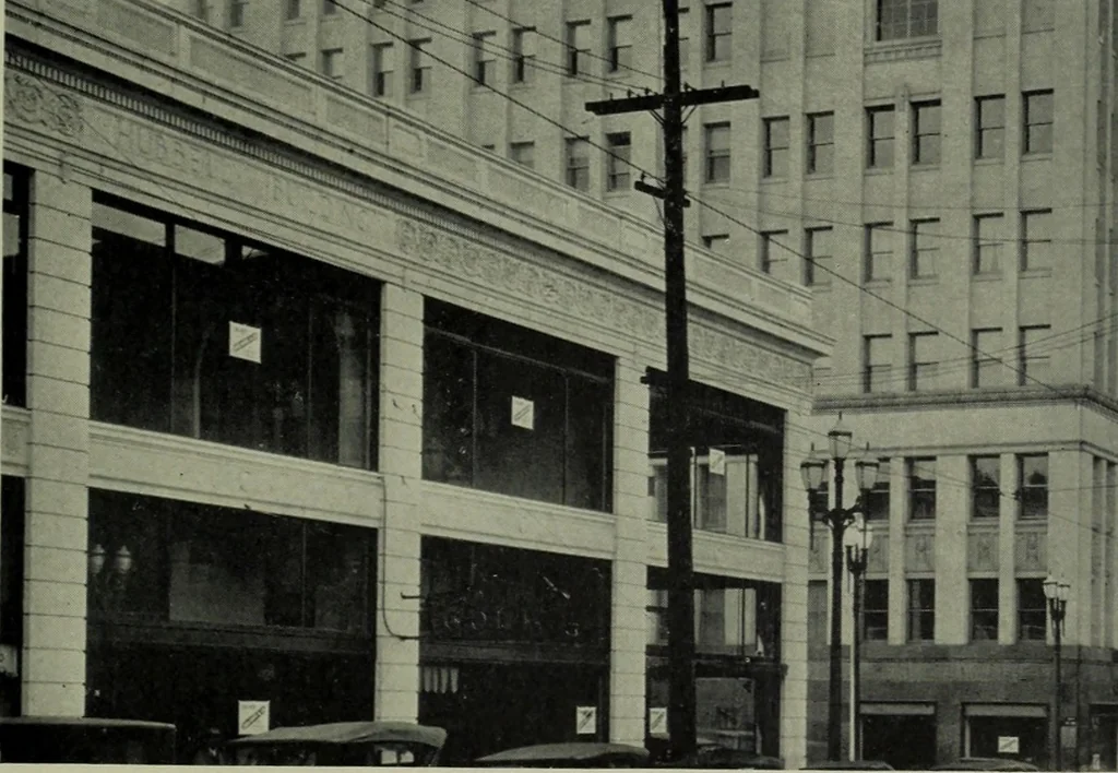 An illustration from Architect and engineer, 1905, leaf 460