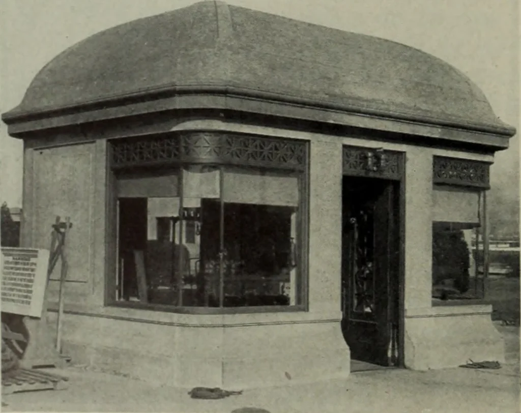 An illustration from Architect and engineer, 1905, leaf 469