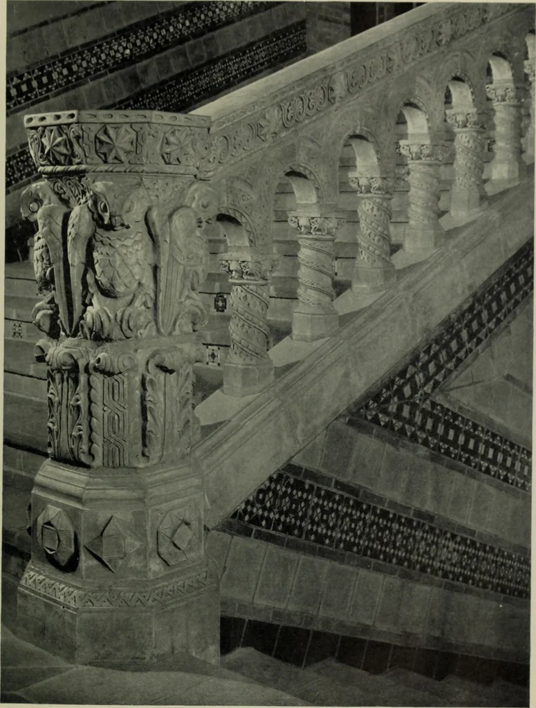 An illustration from Architect and engineer, 1905, leaf 48