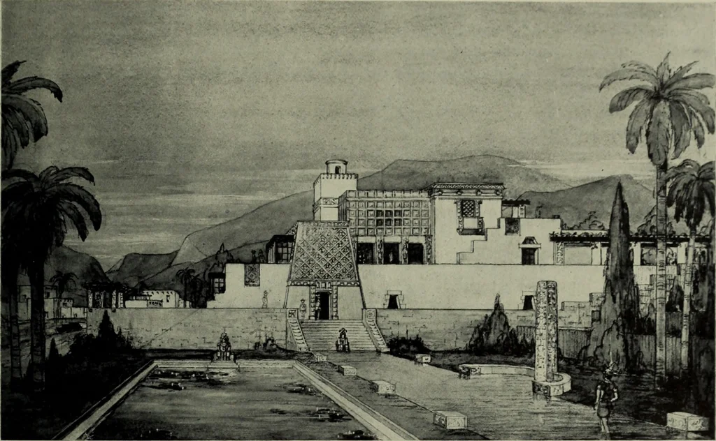 An illustration from Architect and engineer, 1905, leaf 482