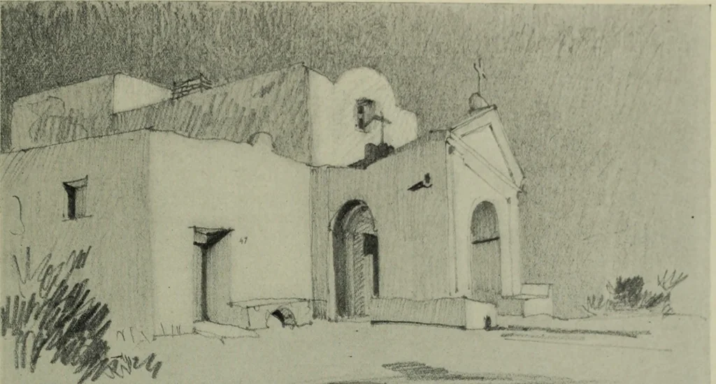 An illustration from Architect and engineer, 1905, leaf 492