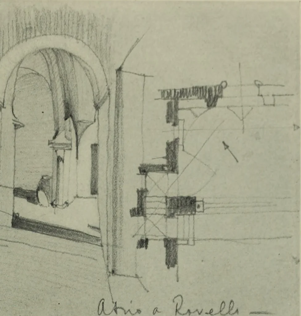 An illustration from Architect and engineer, 1905, leaf 494
