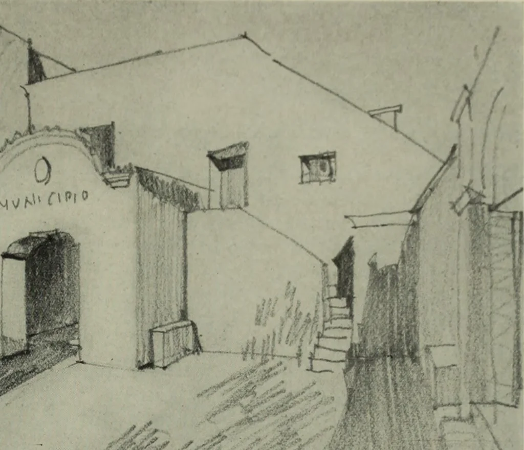 An illustration from Architect and engineer, 1905, leaf 496