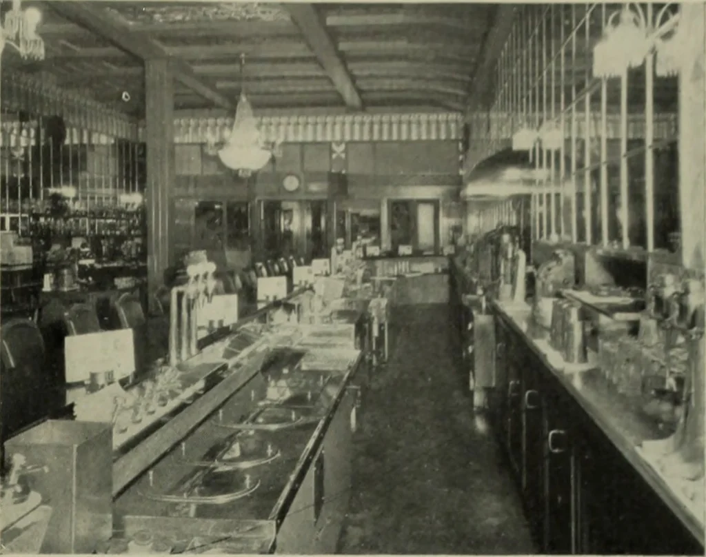 An illustration from Architect and engineer, 1905, leaf 518