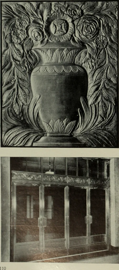 An illustration from Architect and engineer, 1905, leaf 523