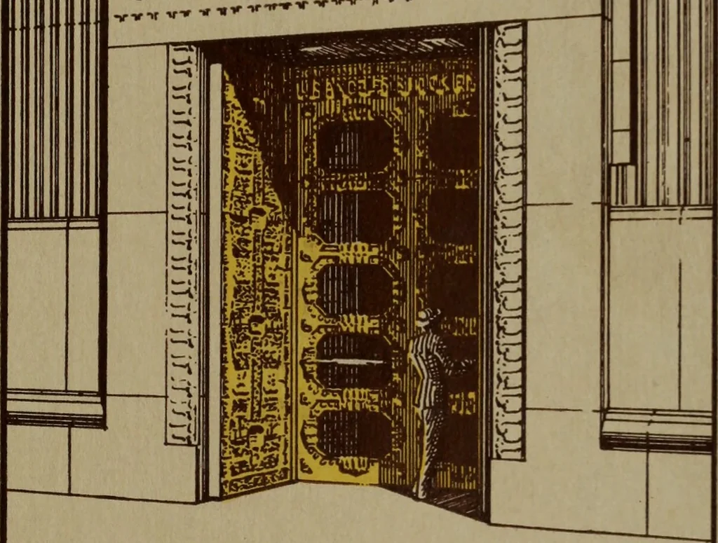 An illustration from Architect and engineer, 1905, leaf 552