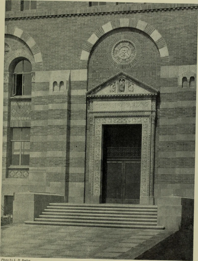 An illustration from Architect and engineer, 1905, leaf 56