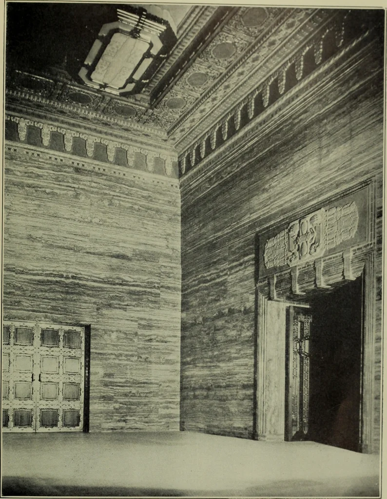 An illustration from Architect and engineer, 1905, leaf 574
