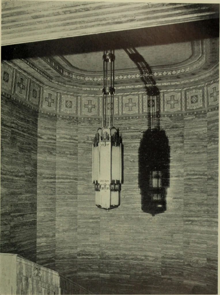 An illustration from Architect and engineer, 1905, leaf 576