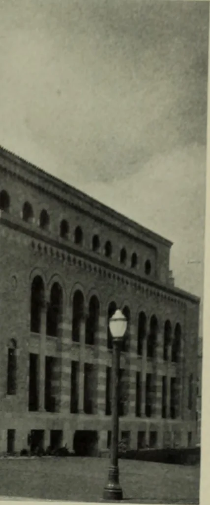 An illustration from Architect and engineer, 1905, leaf 58