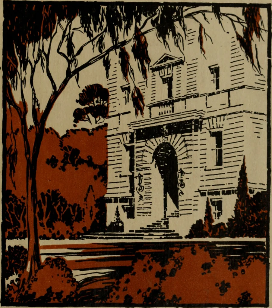 An illustration from Architect and engineer, 1905, leaf 6