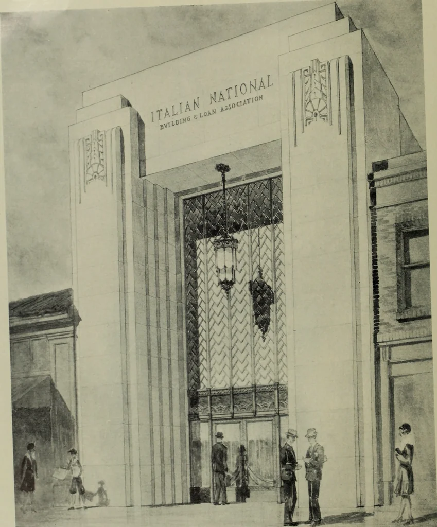 An illustration from Architect and engineer, 1905, leaf 607