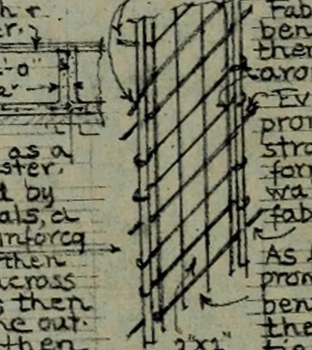 An illustration from Architect and engineer, 1905, leaf 613