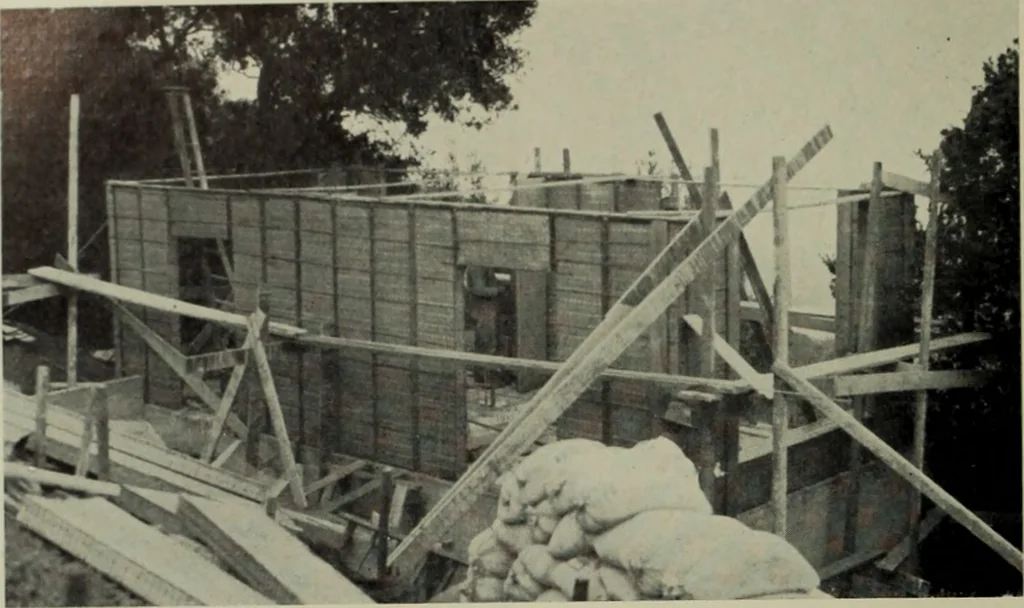 An illustration from Architect and engineer, 1905, leaf 617